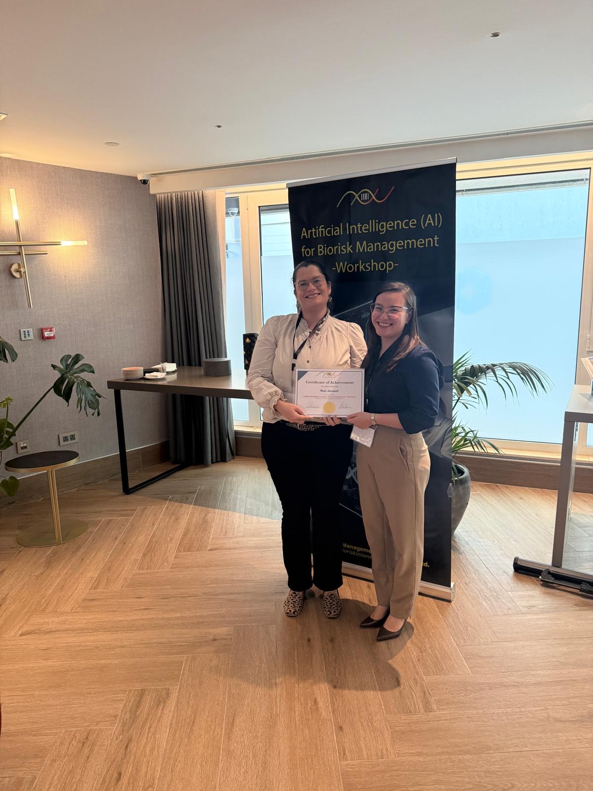 Participant at the AI for Biorisk Management Workshop