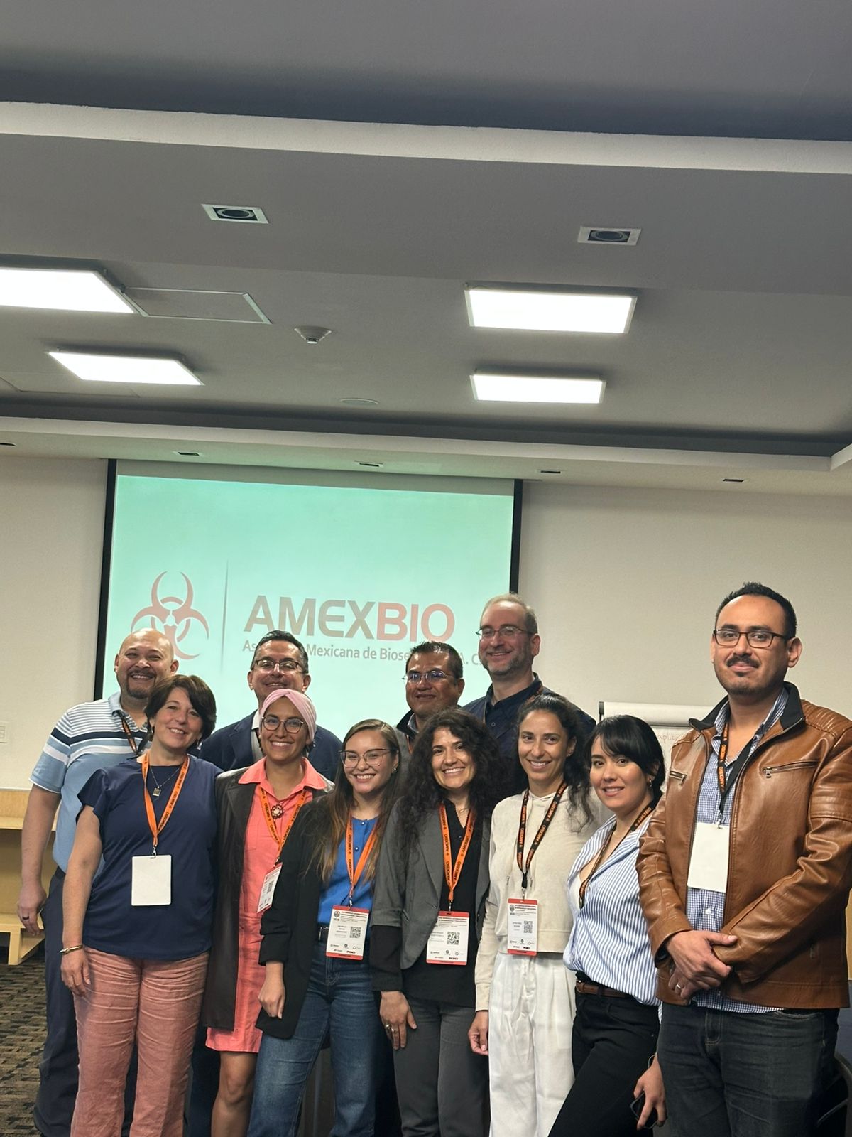 Short course flyer with Dra. Leyma, AMEXBIO