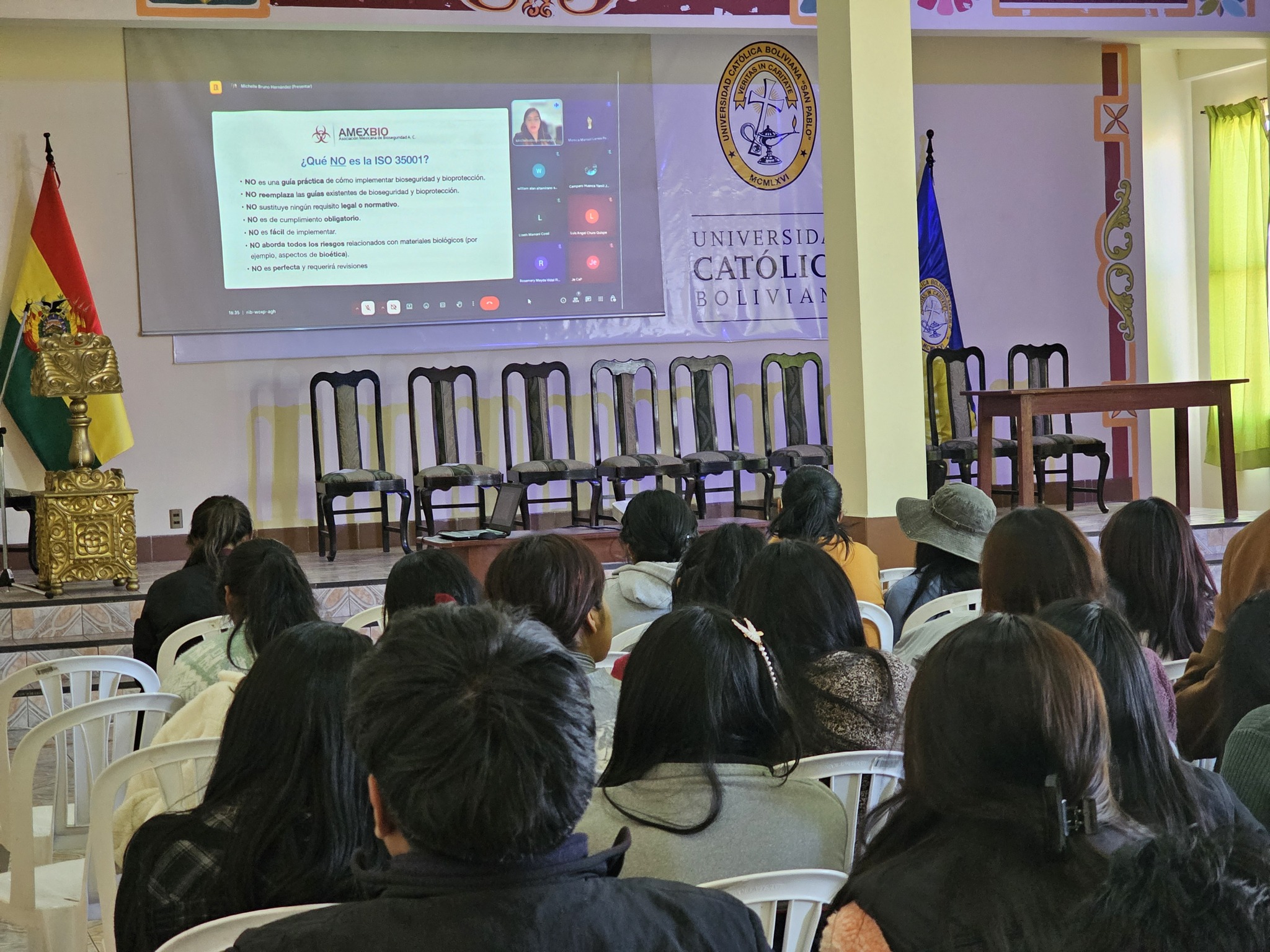 ISO 35001 course in Bolivia