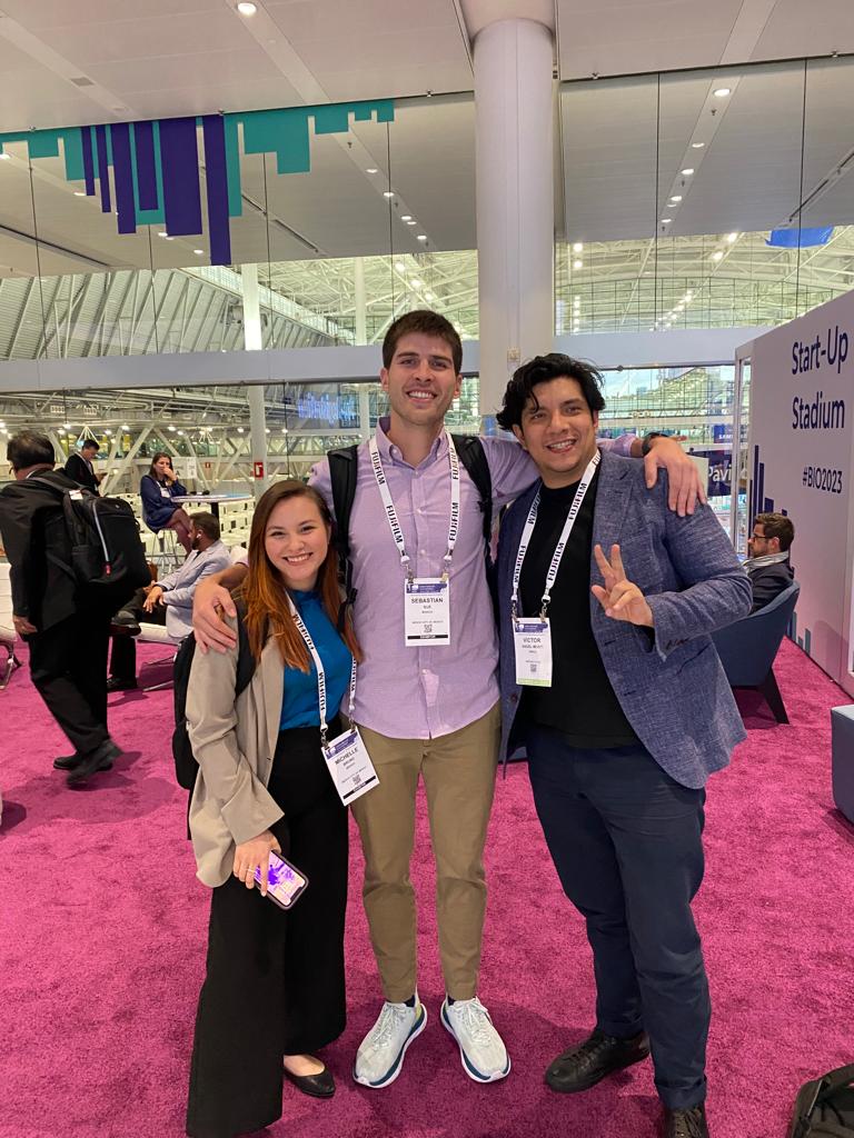 Michelle at the BIO Conference in Boston, 2023